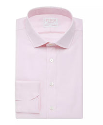 Pale Pink Tailored Fit Royal Twill Formal Shirt