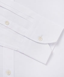 White Tailored Fit Formal Ramses Poplin Shirt