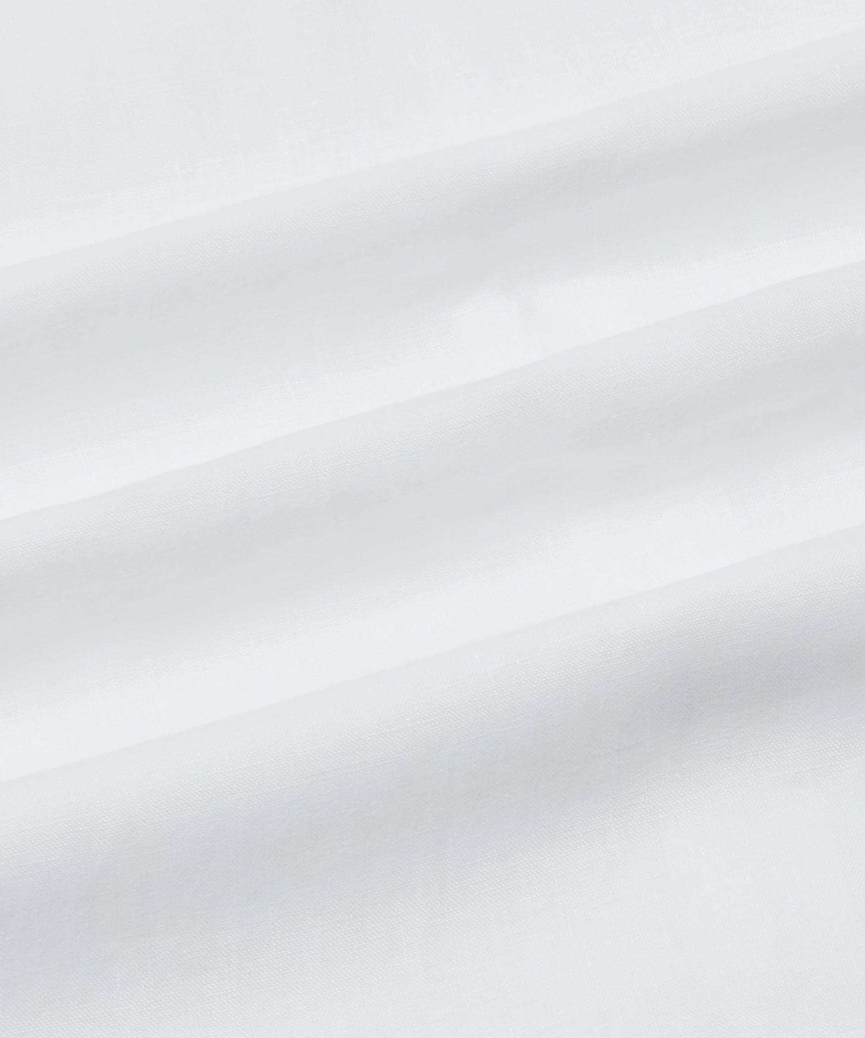 White Classic Fit Essential Linen Formal Shirt